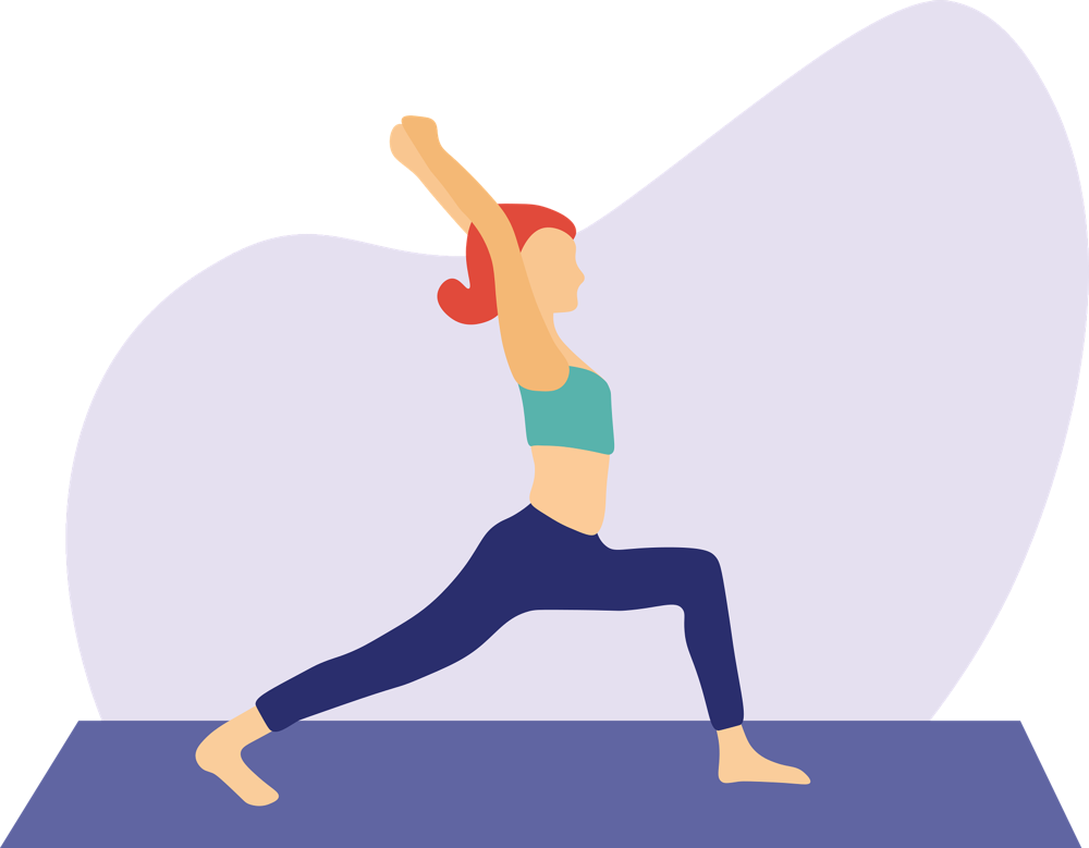 Posture d'étirement